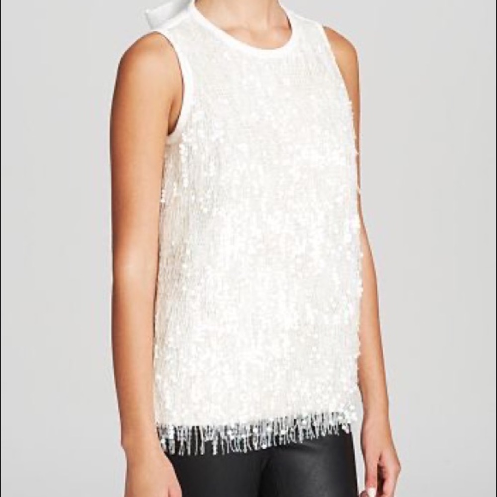 Kate Spade Corina Sequin Top